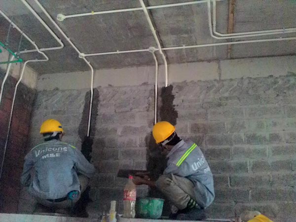 Quy trình thi công ống luồn dây điện
