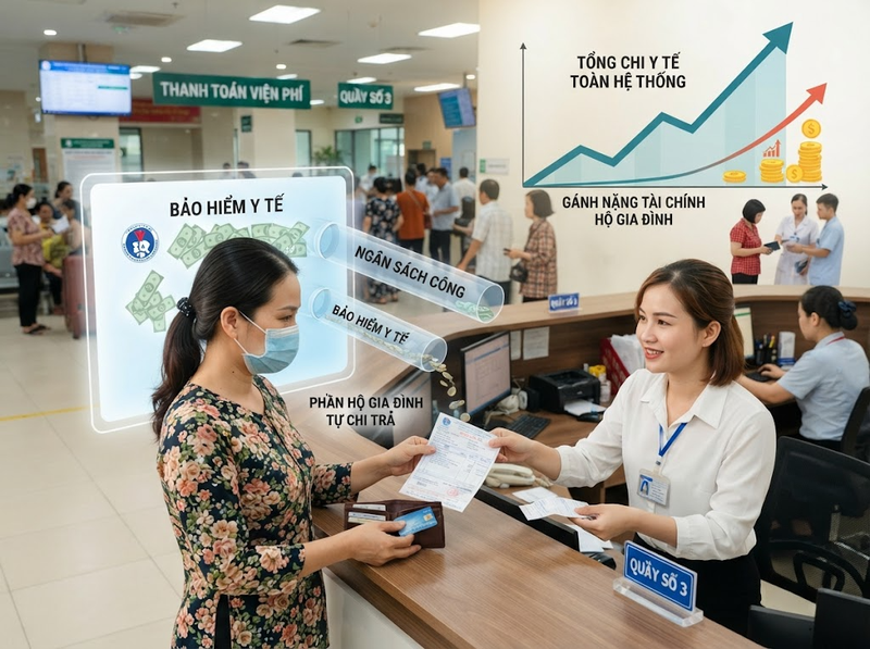 Chi tiêu cho chăm sóc sức khỏe đang dịch chuyển theo hướng nào?