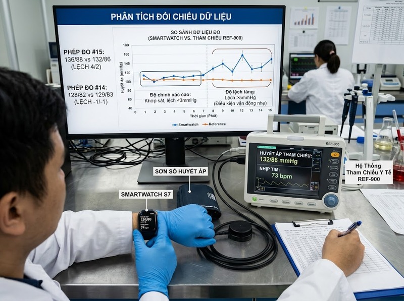 Độ chính xác thiết bị theo dõi sức khỏe phụ thuộc vào những yếu tố nào?