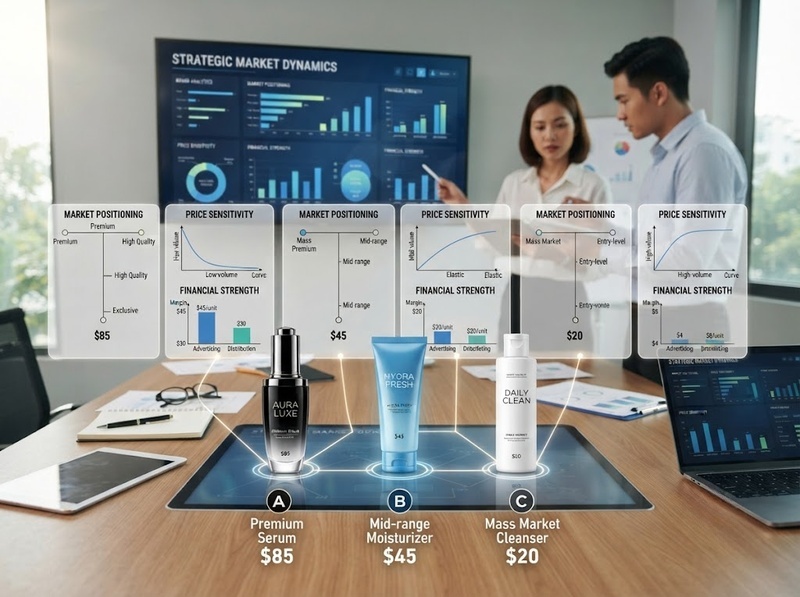 Giá mỹ phẩm và cạnh tranh giữa các phân khúc diễn ra ra sao?