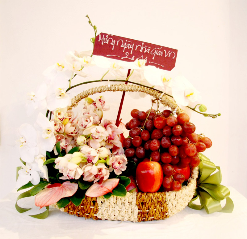 Giỏ trái cây 20 11 có gì khác so với các dịp lễ khác?