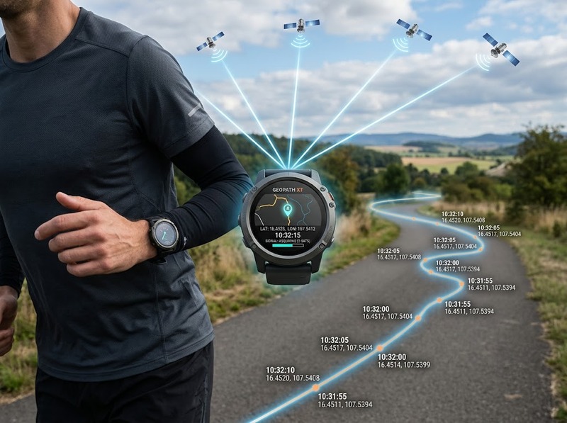 GPS theo dõi vận động đo quãng đường, tốc độ và lộ trình ra sao?