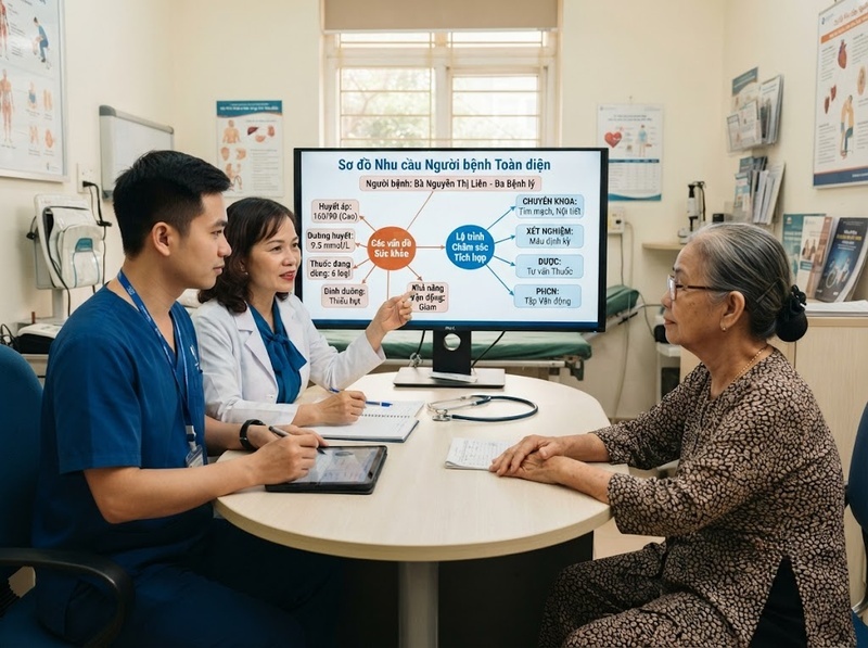 Mô hình chăm sóc sức khỏe tích hợp kết nối nhiều dịch vụ thế nào?