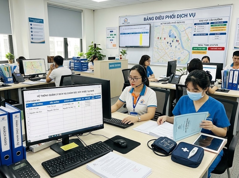 Dịch vụ chăm sóc sức khỏe tại nhà tổ chức kinh doanh và doanh thu thế nào?