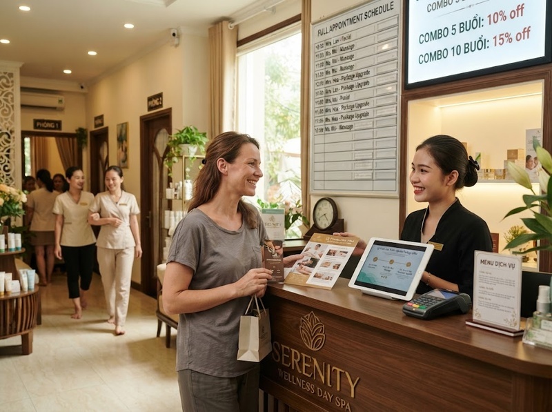 Mô hình kinh doanh spa khác nhau thế nào về dịch vụ và doanh thu?