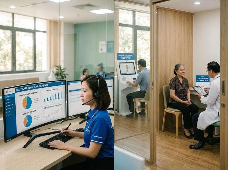 Mô hình thành viên chăm sóc sức khỏe tạo doanh thu và giữ khách ra sao?