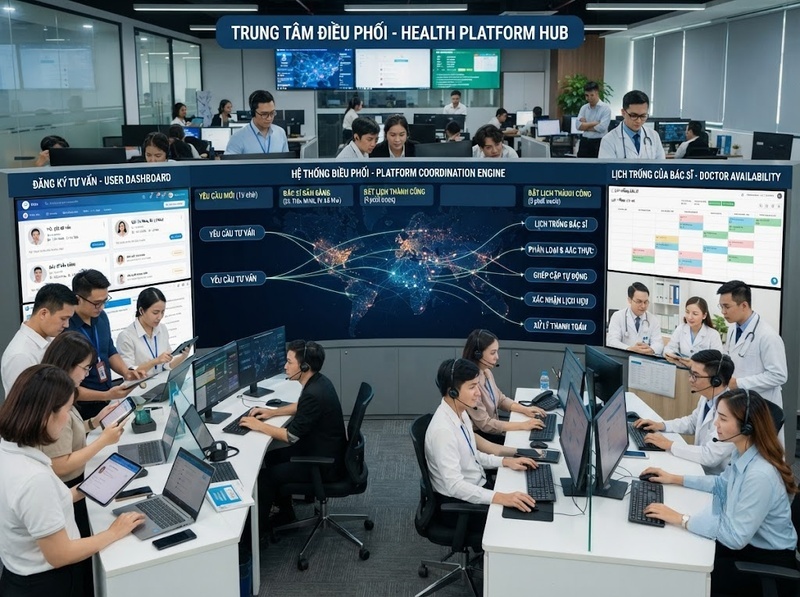Mô hình tư vấn sức khỏe trực tuyến tạo giá trị và doanh thu ra sao?