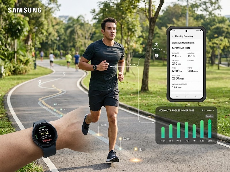 Samsung Health hỗ trợ vận động, giấc ngủ và dữ liệu sức khỏe thế nào?