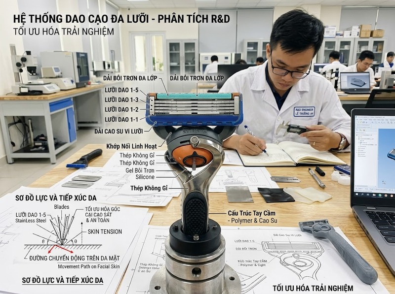 Thế mạnh của Gillette tạo lợi thế cạnh tranh trong ngành cạo râu thế nào?