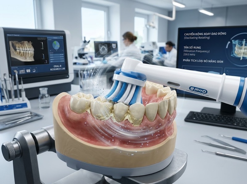 Thế mạnh của Oral-B giúp thương hiệu tạo lợi thế công nghệ như thế nào?