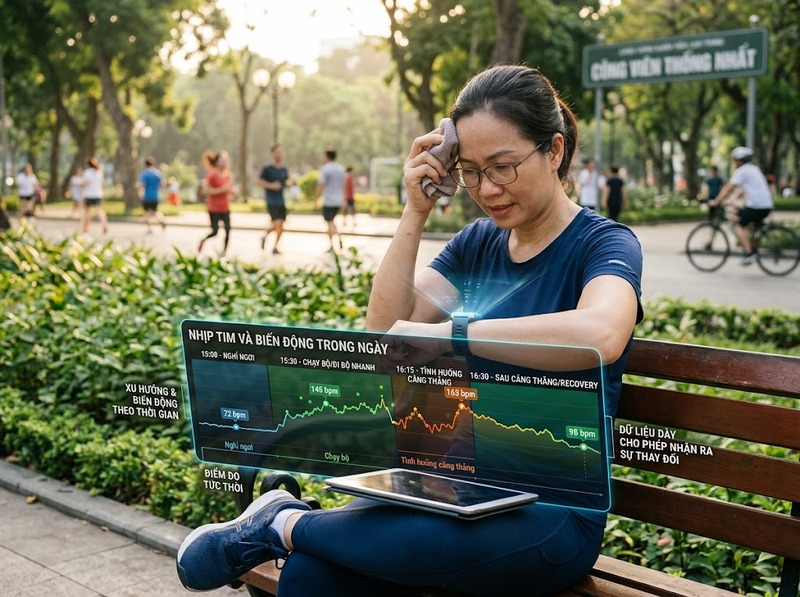 Theo dõi sức khỏe liên tục có lợi thế gì so với các phép đo rời rạc?