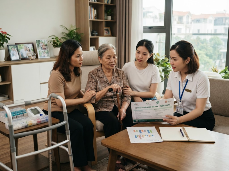 Thị trường chăm sóc người cao tuổi trước nhu cầu dân số già