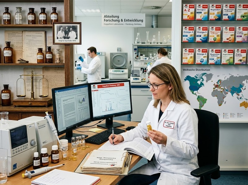Thương hiệu Doppelherz tạo vị thế vitamin và chăm sóc sức khỏe bằng gì?