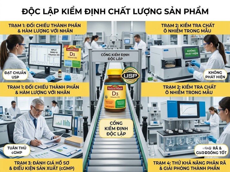 Thương hiệu Nature Made tạo vị thế vitamin và khoáng chất bằng những thế mạnh nào?
