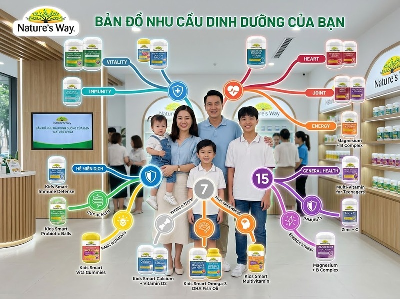 Thương hiệu Nature's Way tạo vị thế vitamin và dinh dưỡng bổ sung bằng gì?
