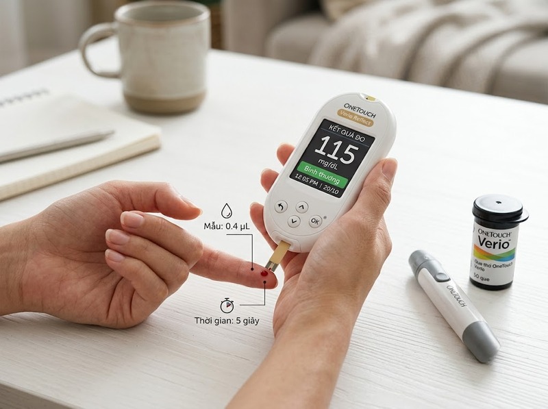 Thương hiệu OneTouch tạo lợi thế cho người theo dõi đường huyết như thế nào?