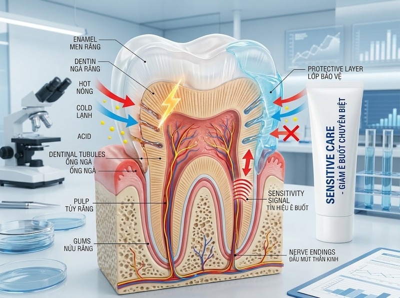 Thương hiệu Sensodyne tạo vị thế chuyên biệt trong chăm sóc răng nhạy cảm thế nào?