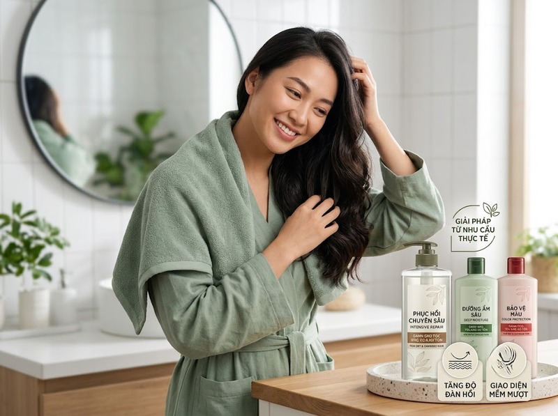 Thương hiệu Sunsilk tạo nhận diện trong chăm sóc tóc đại chúng bằng gì?