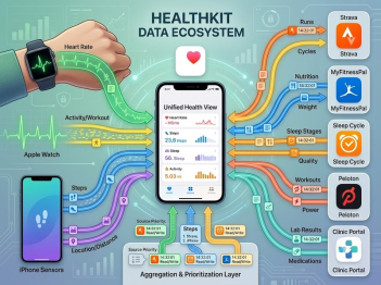 Apple Health tổng hợp dữ liệu sức khỏe cá nhân thế nào?