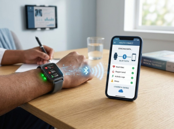 Bluetooth trong thiết bị sức khỏe được sử dụng thế nào?