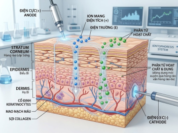 Công nghệ điện di đưa dưỡng chất vào da như thế nào?