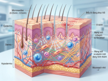 Công nghệ microneedling tác động lên da như thế nào?