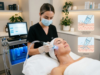 Hydradermabrasion khác làm sạch da thông thường thế nào?