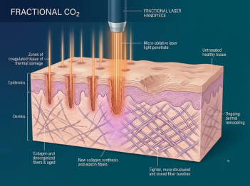Laser CO2 fractional được ứng dụng trong thẩm mỹ da thế nào?