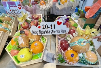 Mẫu giỏ trái cây 20 11 đẹp và ý nghĩa dành tặng thầy cô - Mạng làm giàu