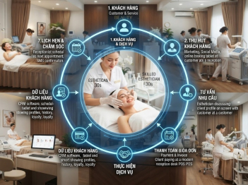 Cấu trúc mô hình kinh doanh dịch vụ làm đẹp