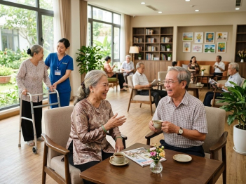 Mô hình trung tâm chăm sóc người cao tuổi vận hành ra sao?