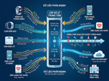Nền tảng quản lý dữ liệu sức khỏe tổng hợp dữ liệu thế nào?