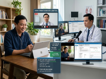 Nền tảng telehealth khác ứng dụng đặt lịch khám thế nào?