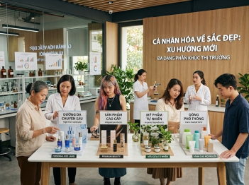Vì sao thị trường mỹ phẩm ngày càng phân hóa?