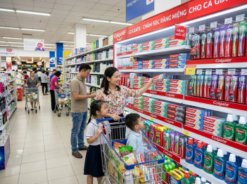 Thế mạnh của Colgate về độ phủ và nhận diện