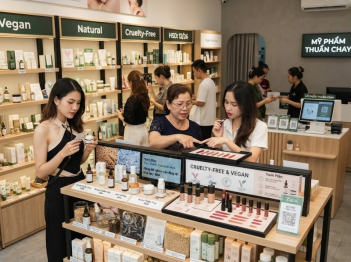 Xu hướng phát triển của thị trường mỹ phẩm thuần chay