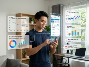 Ứng dụng theo dõi sức khỏe quản lý những dữ liệu nào?