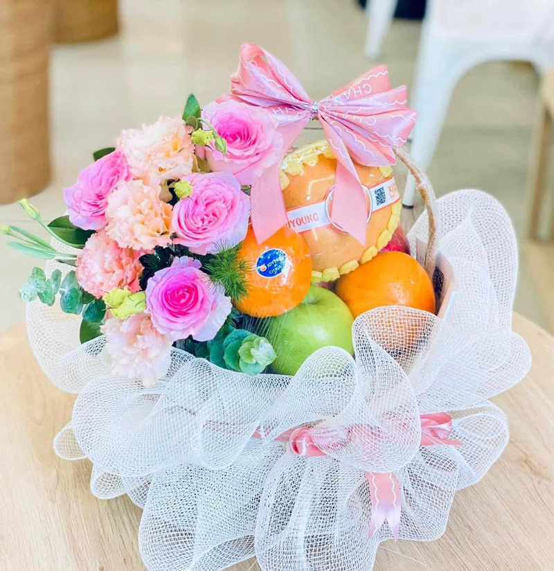 giỏ trái cây tặng cô 20 11