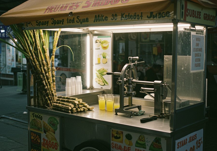 mô hình xe bán hàng lưu động